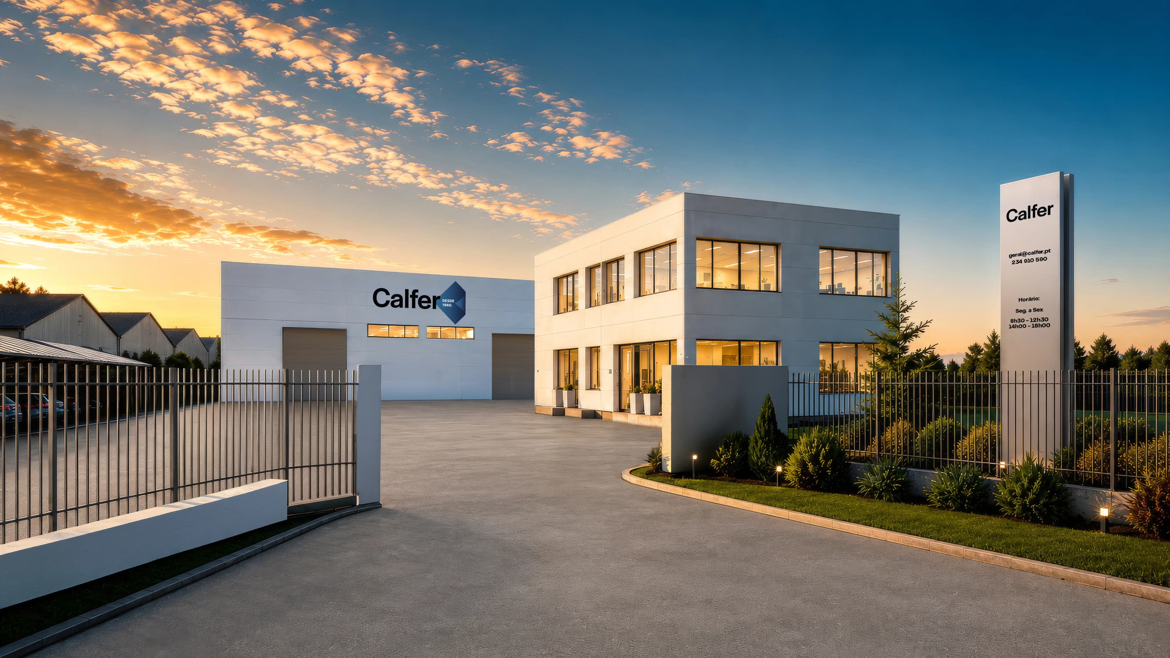 Instalações Calfer em Cacia, Aveiro